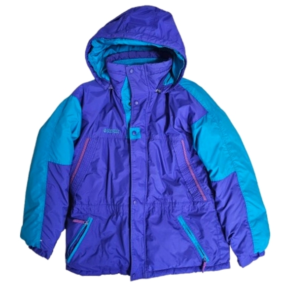 Columbia Vintage Made in Portland Down Ski Jacket - Girls XXL 18/20 - Picture 1 of 5